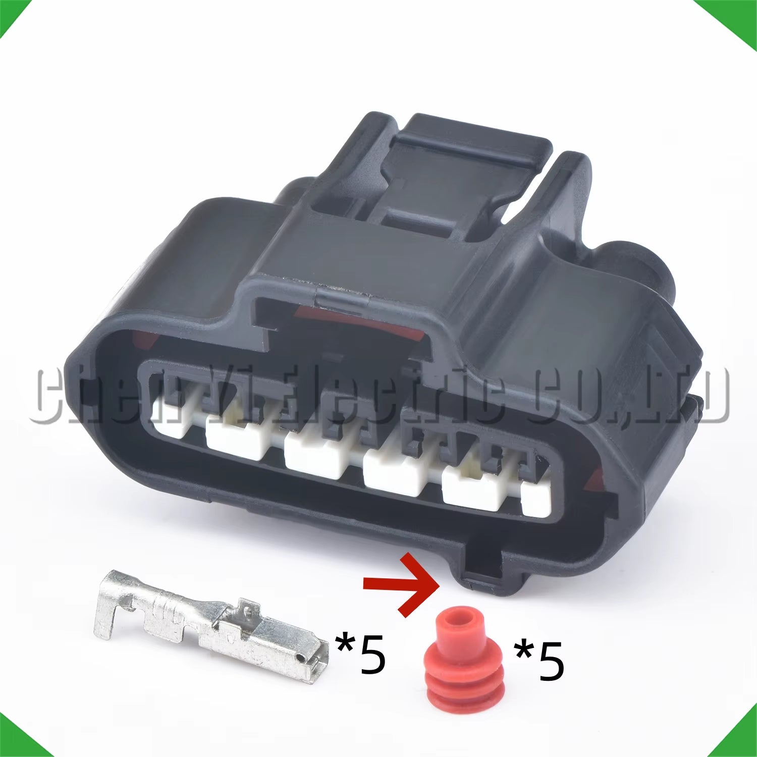 5 Pin Auto Igniter Connector Pedal Air Flow Meter Wire Harness Plug 7283-1056-30 90980-11232 7283-1057-30 MG640945-5 90980-11024