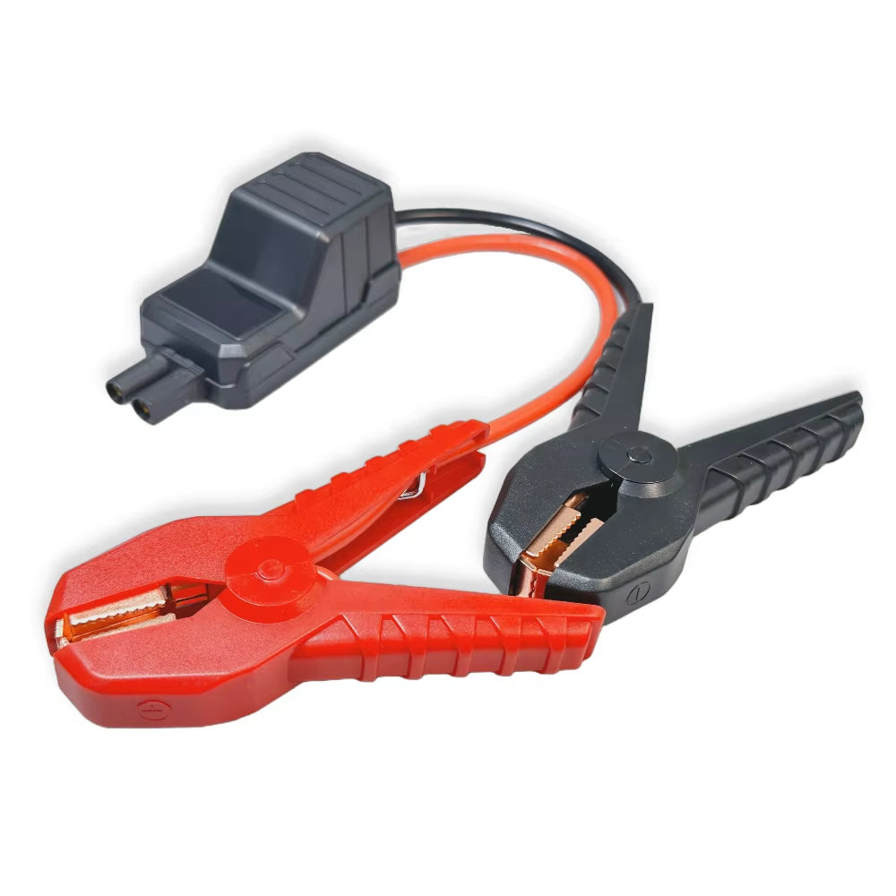 LED Red-Black Clips for Car Jump Starter Smart Booster Smart LED Lead Cable Battery Alligator Clamp Clip Emergency Indicator
