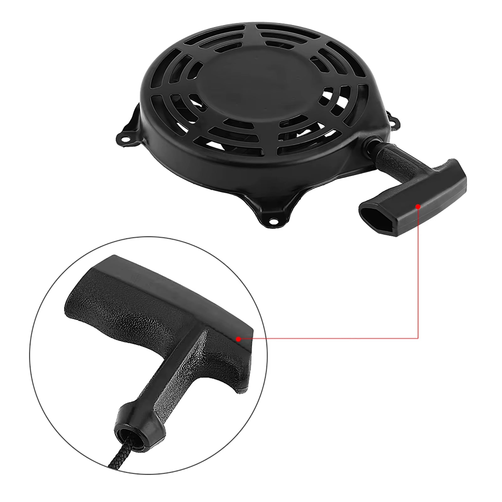 Pull Starter Pull Start Assembly Metal Manual Puller Starter Recoil for 497680 099772 099777