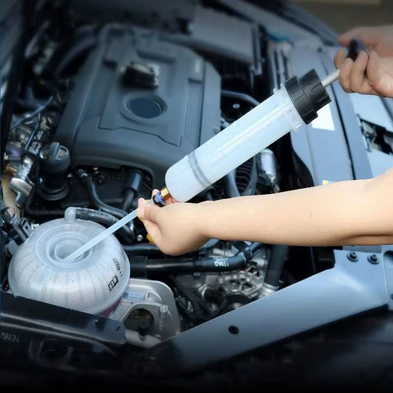 Fuel Transfer Fuel Air Pump Filling Syringe Injecting Pump Suction Vacuum Brake Liquid Manual Car Oil Fluid Extractor Delivery