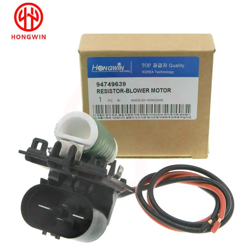 Genuine No.:94749639 Radiator Fan Blower Motor Resistance Fits Chevrolet Cruze 1.8L Opel Astra Zafira,Vectra 2006 3134503108