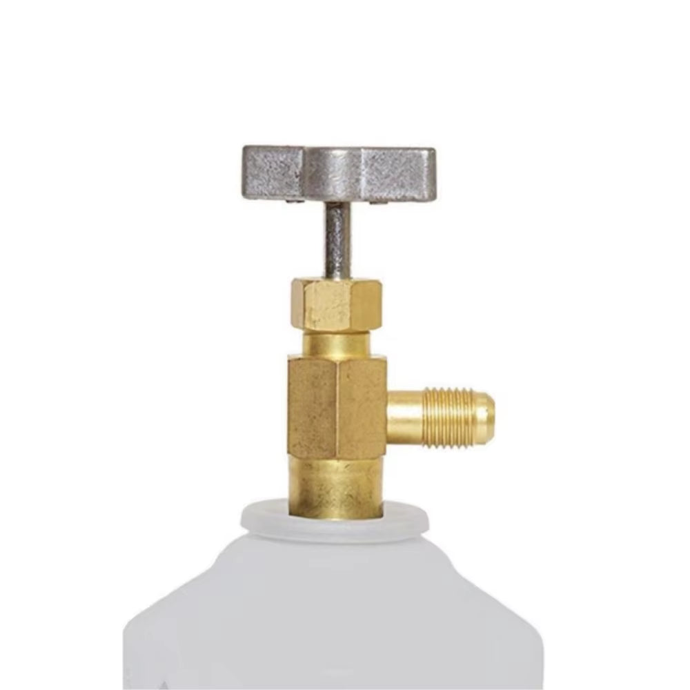 Tap on the Bottle R134 Valve Opener Car Can Tap Adapter Installation Gas Refrigerant Tool Mini Air Conditioner Accessories