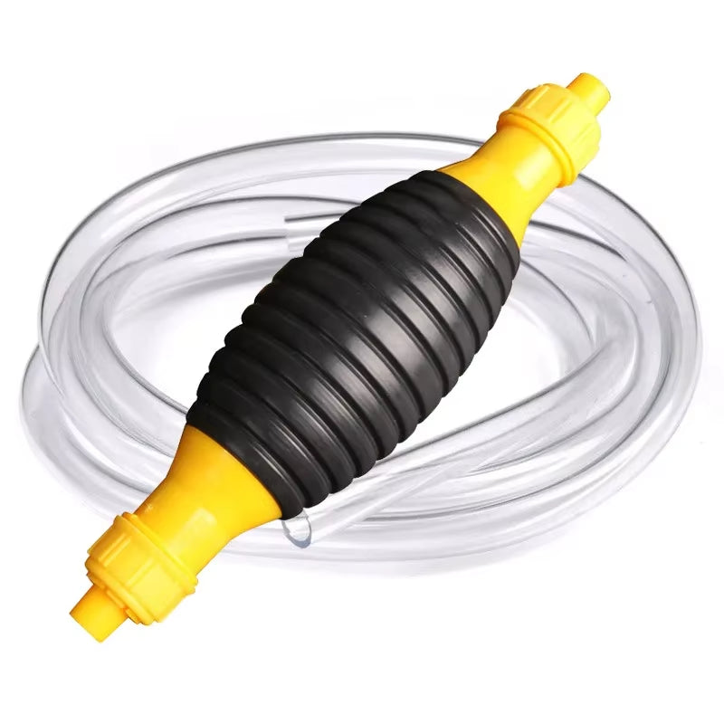 Manual Fuel Pump High Flow Car Motorcycle Hand Siphon Water Fish Tank Oil Petrol Diesel Liquid Transfer Tool