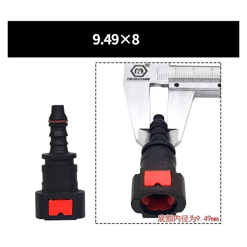 10Pcs Urea Pump Urea Tube Quick Connector 6.30 7.89 9.49 Fuel Air Pipe Joint SCR Post-Processing Repair Kits
