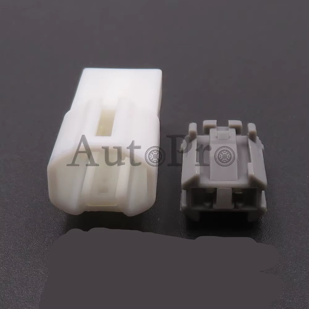 1 Set 2 Hole 7283-8123-40 AC Assembly Car High Brake Light Unsealed Socket Auto Male Female Docking Plug for Toyota MG610850-4