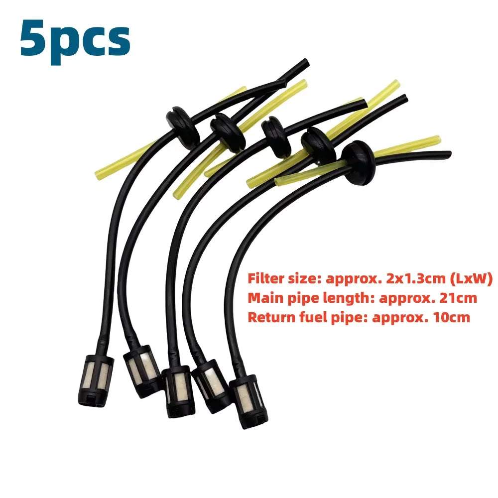 15Mm Carburetor Fit for Brushcutters 52Cc 49Cc 43Cc for 40-5 44-5 Engine with Fuel Line Filter Pump Cup Spark Plug Tool Parts