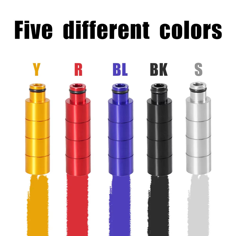 4Pcs Fuel Injector Top Hat Adapters for Honda Civic Integra B/D Series B16 B18 D16Z D16Y