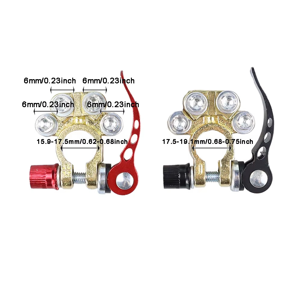 Auto Battery Quick Disconnect Terminal 22/21/5Pcs Car Battery Connector Kit Battery Universal Cable Adapter Vehicles SUV Truck