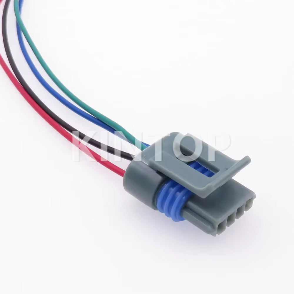 1 Set 4 Pins AC Assembly Car Sealed Electrical Connector 12162833 12162834 Automotive Intake Pressure Sensor Wire Harness Socket