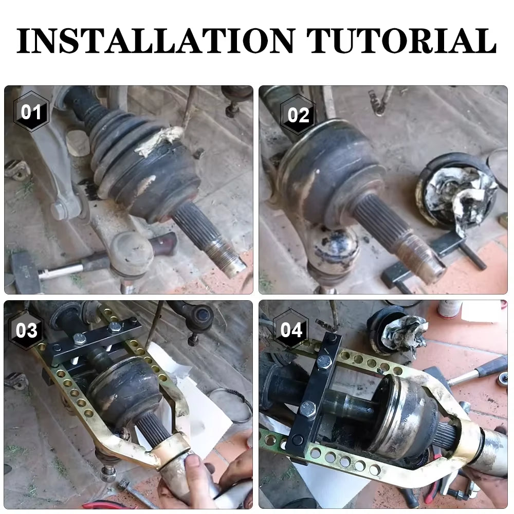 Disassemble and Repair Components Auto Accessories Universal Separator Connector Puller Tool Automobile Transmission Shaft