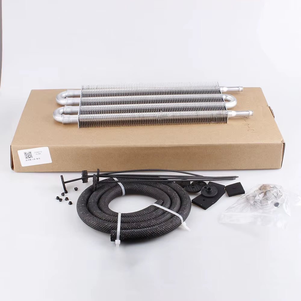 Universal Car Air Conditioning Tube Accessories 4 Rows 6 Rows 8 Rows Belt Condenser Tube Auto-Manual Radiator Converter Kit ﻿