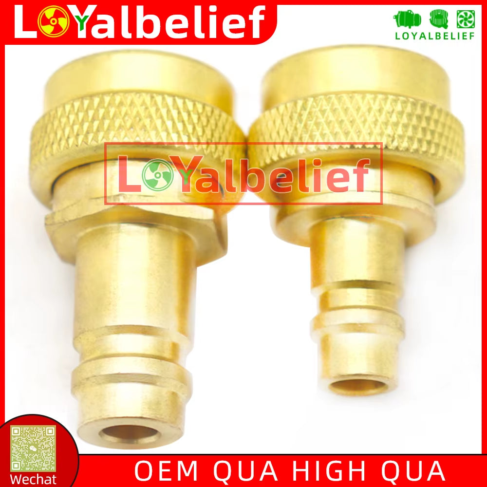 For Auto AC R134A R1234Yf Conversion Kit Quick Adapter Adjustable High Low Voltage Connector Air Conditioner Refrigerant System