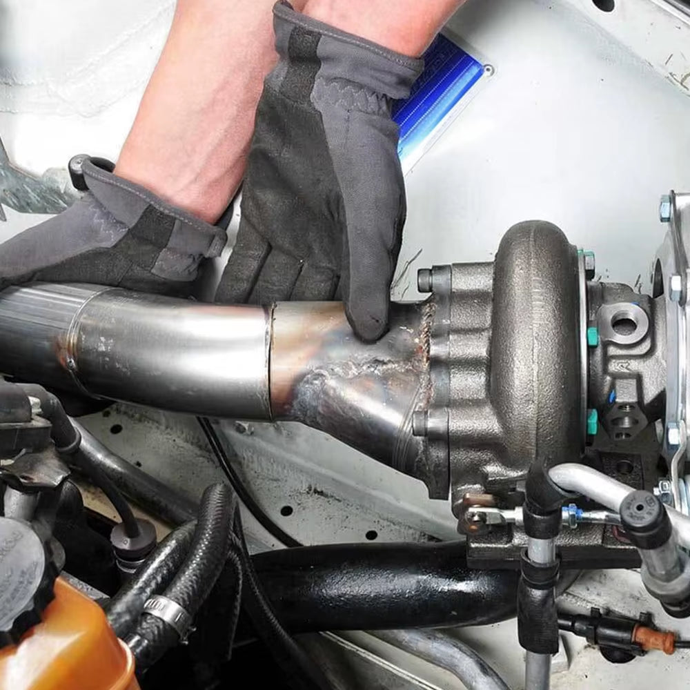 - Stainless Steel Adapter for T25 T28 GT25 GT28 2.5" 63Mm V-Band Clamp Flange Turbo down Pipe Adapter 4833