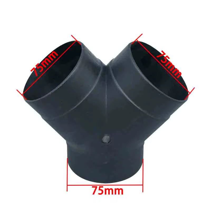 42/60/75Mm Car Heater Duct Pipe Joiner Connector Heater Ducting Straight Joint Hose Tube Connector for Eberspacher or Webasto