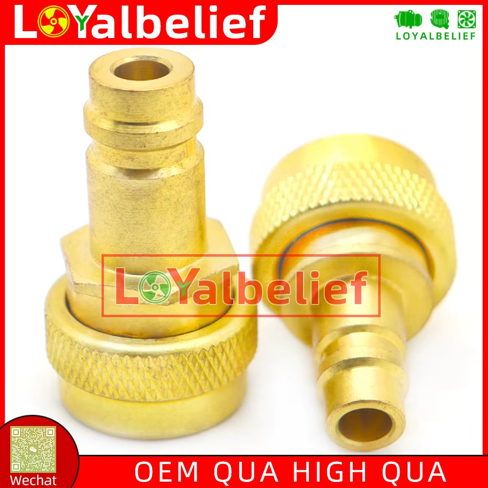 For Auto AC R134A R1234Yf Conversion Kit Quick Adapter Adjustable High Low Voltage Connector Air Conditioner Refrigerant System