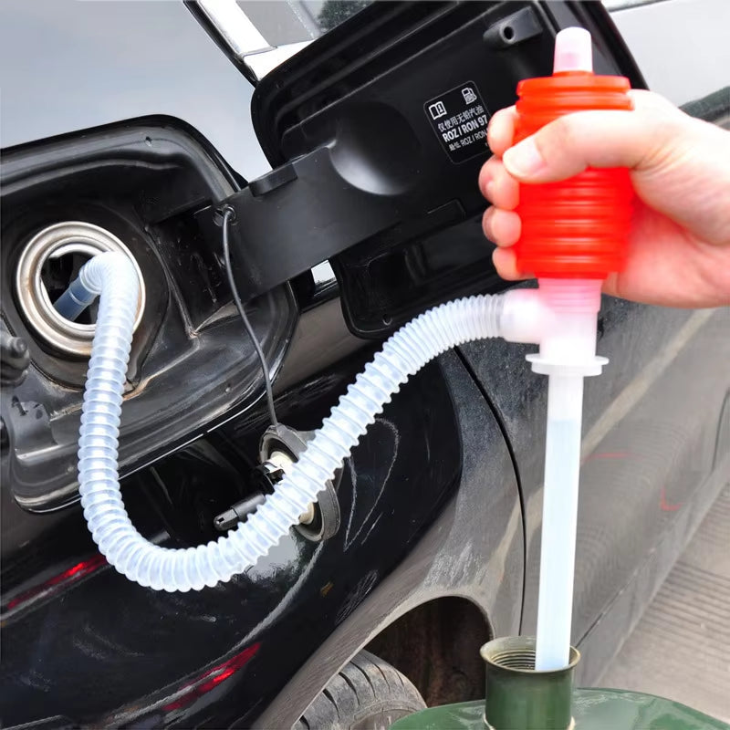 Truck Car Hand Fuel Pump Oil Gasoline Diesel Transfer Sucker Manual Fuel Pump Petrol Liquid Syphon Suction Fuel Transfer Pump