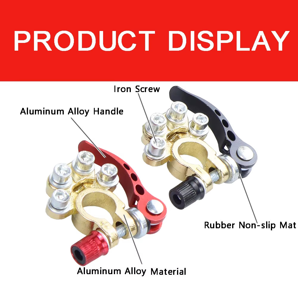 Auto Battery Quick Disconnect Terminal 22/21/5Pcs Car Battery Connector Kit Battery Universal Cable Adapter Vehicles SUV Truck