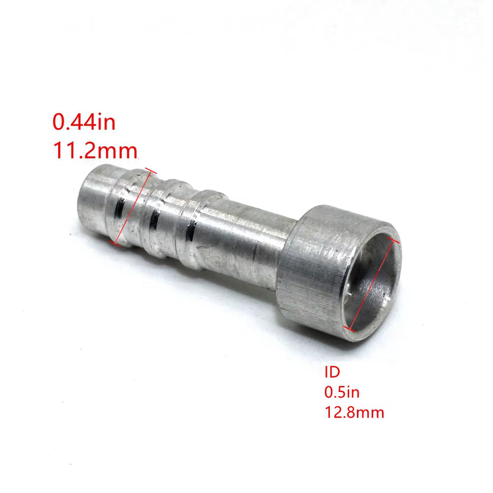 Air-Conditioning Pipe Aluminum Welding Connector,3/8 1/2 5/8 Aluminum Welded Joint,Air Conditioning Pipe Expansion Connector
