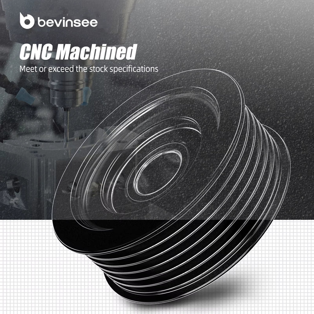 Aluminum LS 6 Groove Tensioner Pulley Width 23Mm for Chevrolet Corvette 5.7L 350 V8 1997-2004