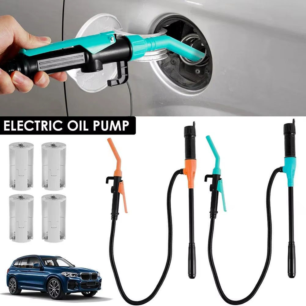 Portable Liquid Transfer Pump Battery Powered Transfer Pump Flow Control Nozzle 2.4 Gallons per Min Efficient Fuel Transfer D5V5