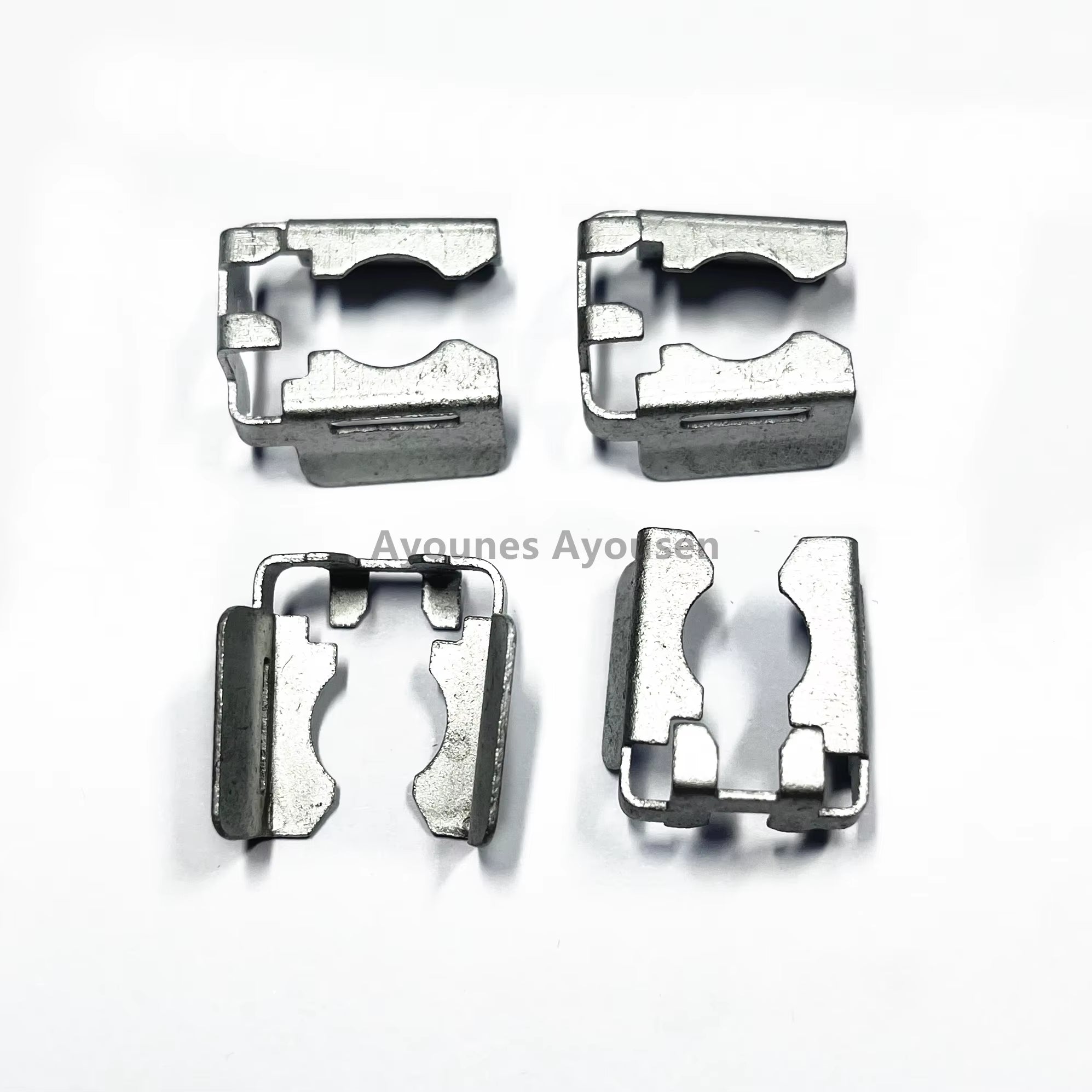 10Pieces Auto Parts Fuel Injector Metal Fastener Clips Rail Clip (MC502)