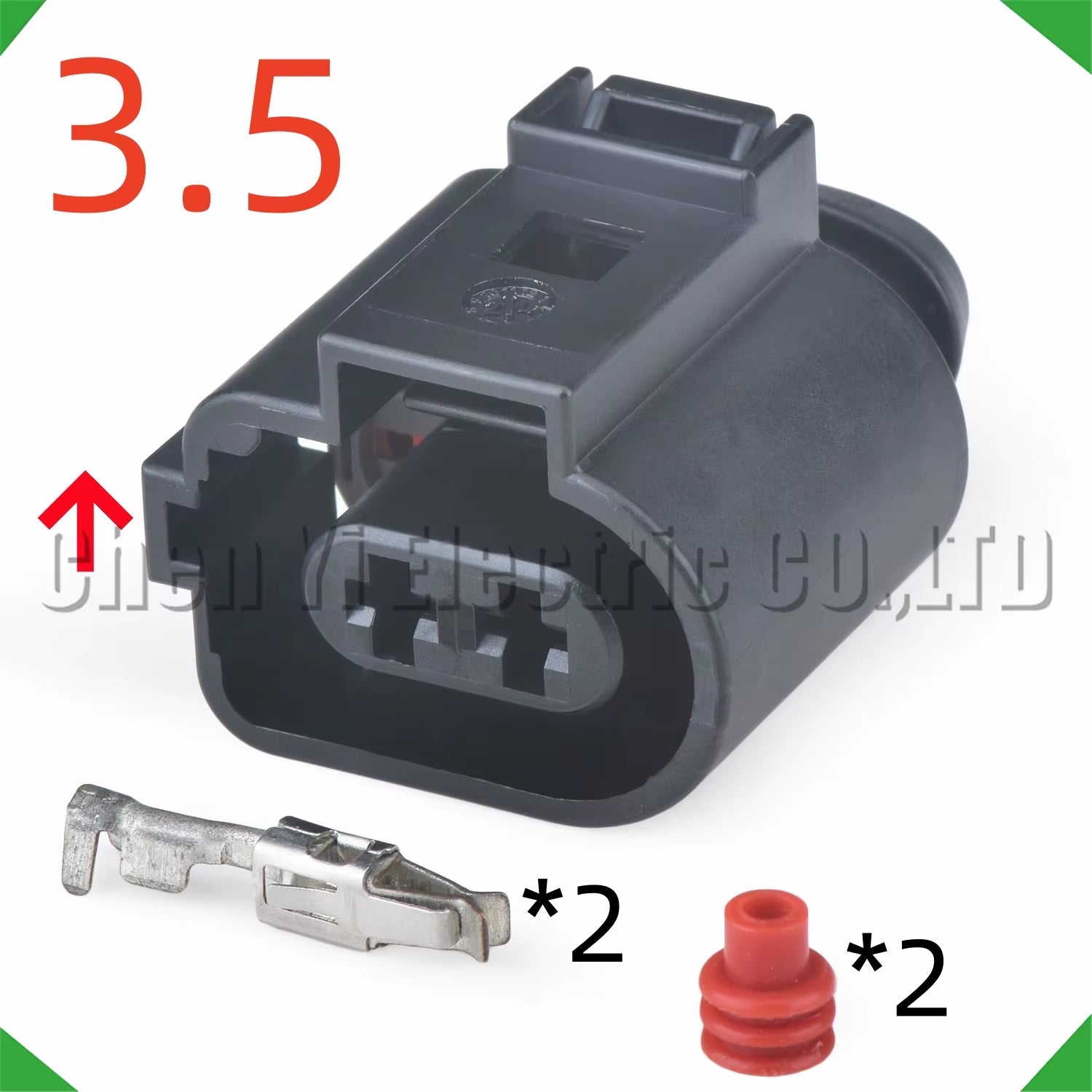 2 Pin Automotive Connectors Parking Brake Solenoid Valve Wire Harness Plug 1J0973722 1J0973722A 6X0973722G 1717692-1 1717692-2