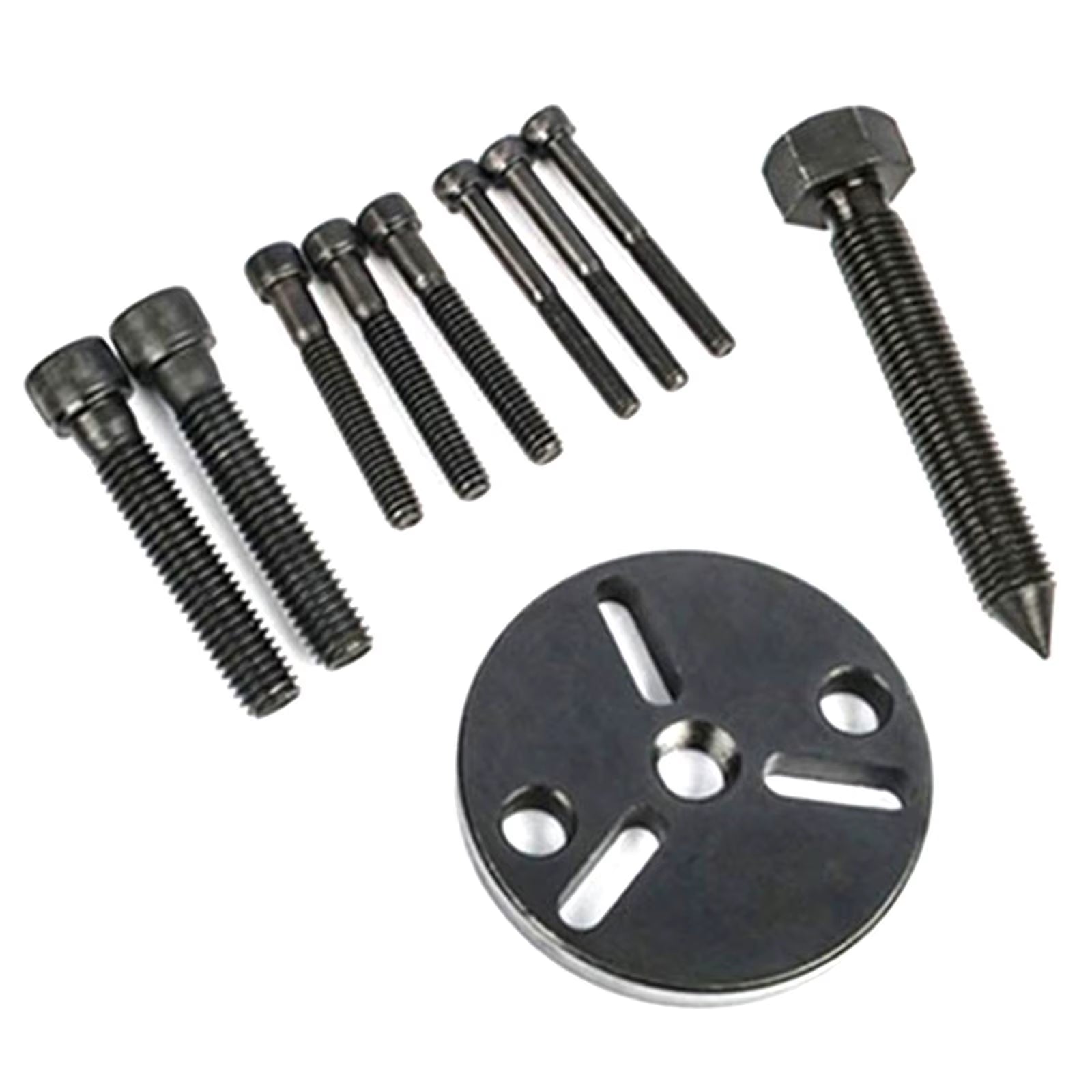 Car Air Conditioning Repair Tool Adjusting Screw Repair Tool Steel Durable Compressor Clutch Remover Kit Fit for Various Cars