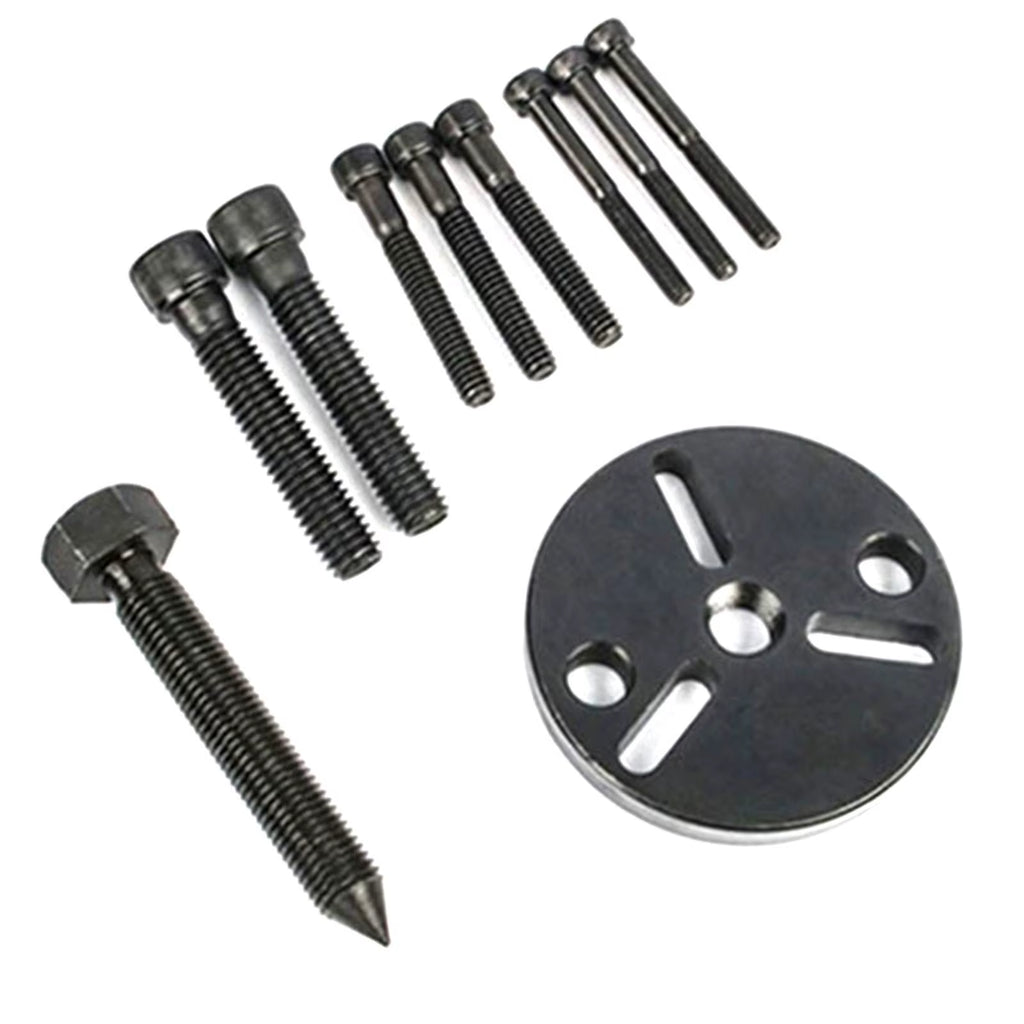 Car Air Conditioning Repair Tool Adjusting Screw Repair Tool Steel Durable Compressor Clutch Remover Kit Fit for Various Cars