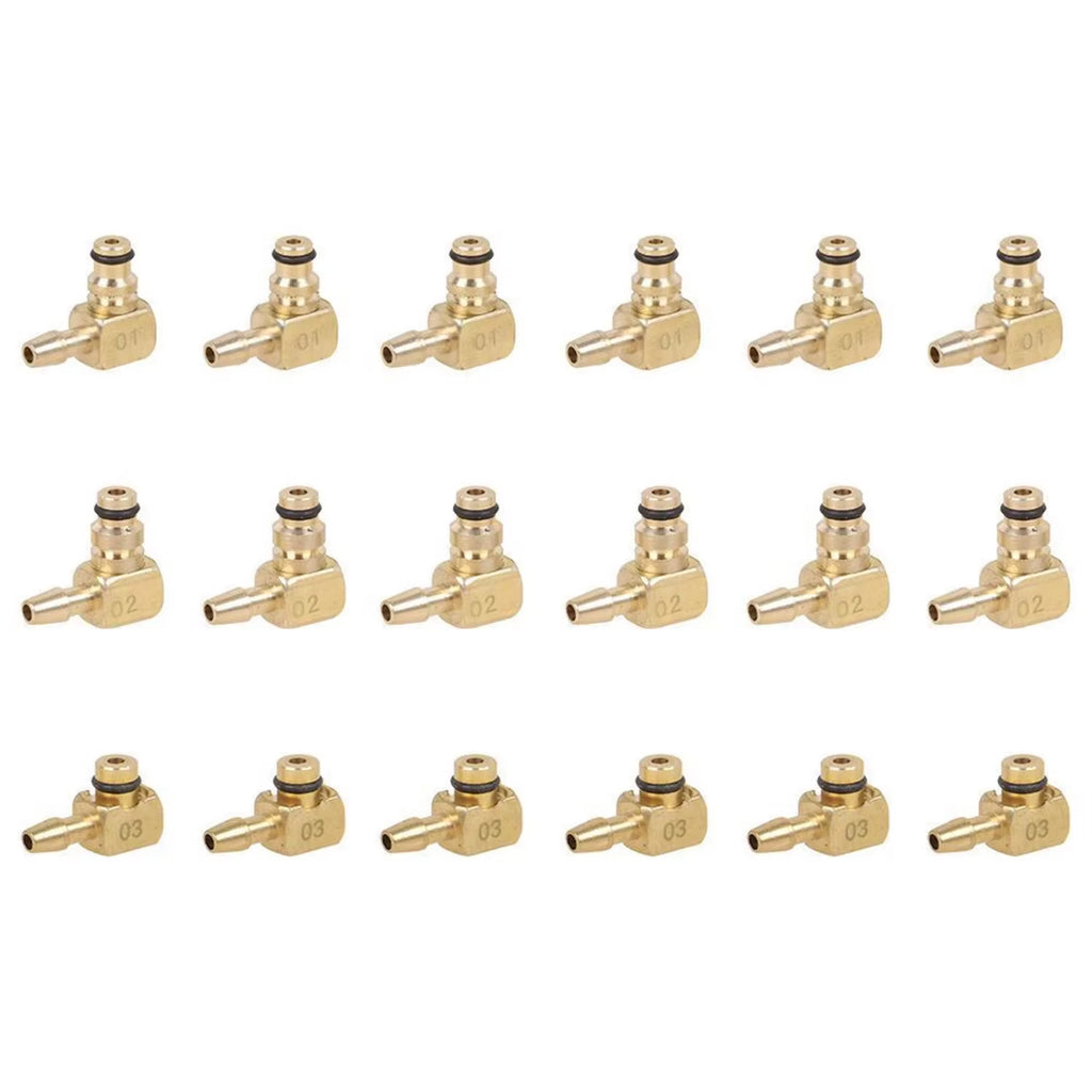 New Diesel Injector Flow Meter Test Kit Common Rail Adaptor Fuel Tester Set