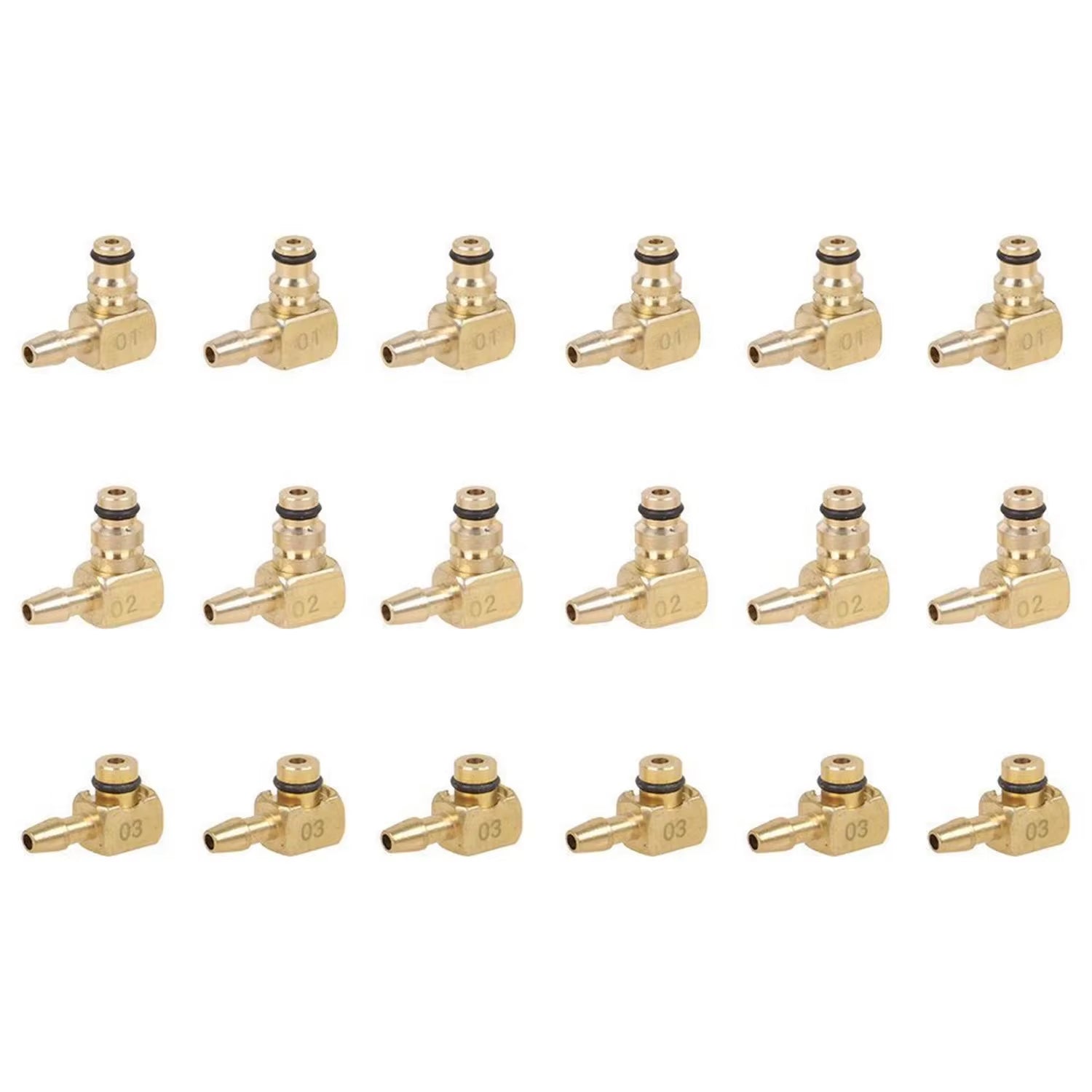 New Diesel Injector Flow Meter Test Kit Common Rail Adaptor Fuel Tester Set