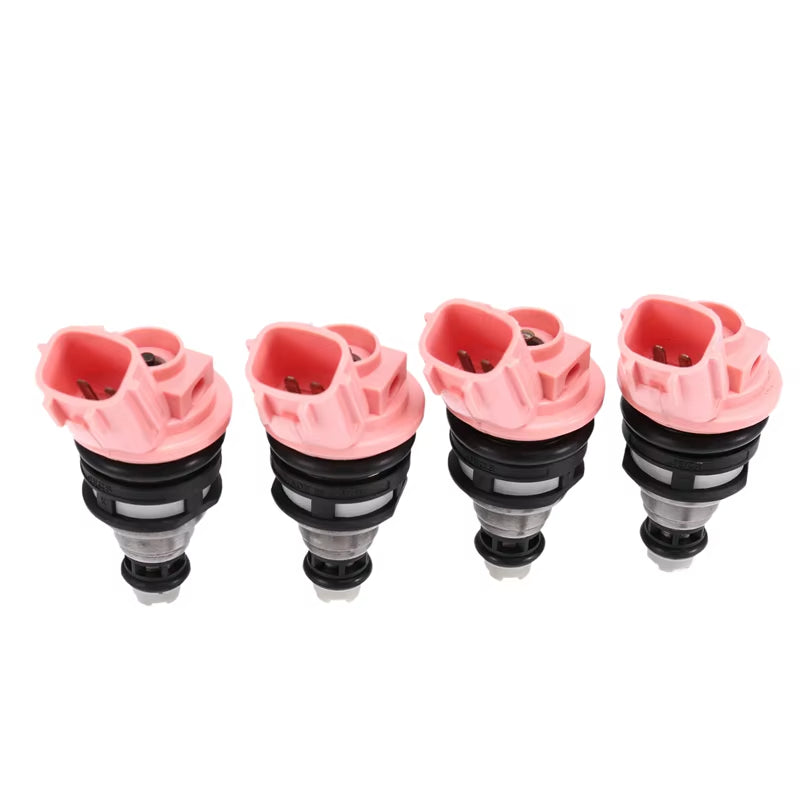 4PCS New Fuel Injector Nozzle 16600-57Y01 for 1991-1999 Nissan Sentra 200SX NX 1.6L L4 GA16DE Engine