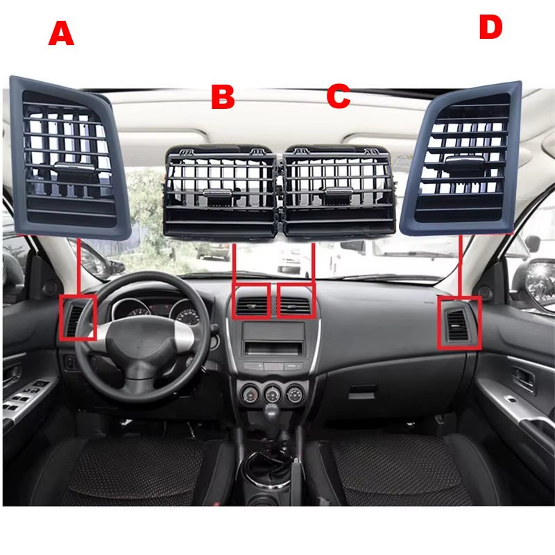 Genuine Car Air Conditioner Outlet for Mitsubishi ASX 2010- 2018 Lancer EX Air Conditioning Vents