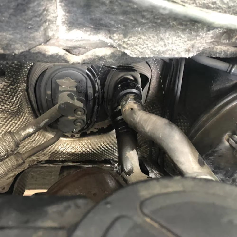 Car Radiator Coolant Hose Flange Quick Acting Coupling Adapter Pipe Connector with Clip Seal for Audi A3 8L 8P 1996 - 2012 2013