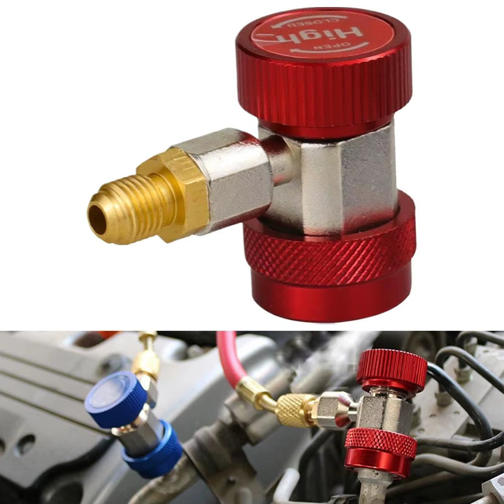 Fluorine Adjustable Quick Connector R134A for Automotive Air Conditioning Liquid High and Low Pressure Refrigerant Conversion