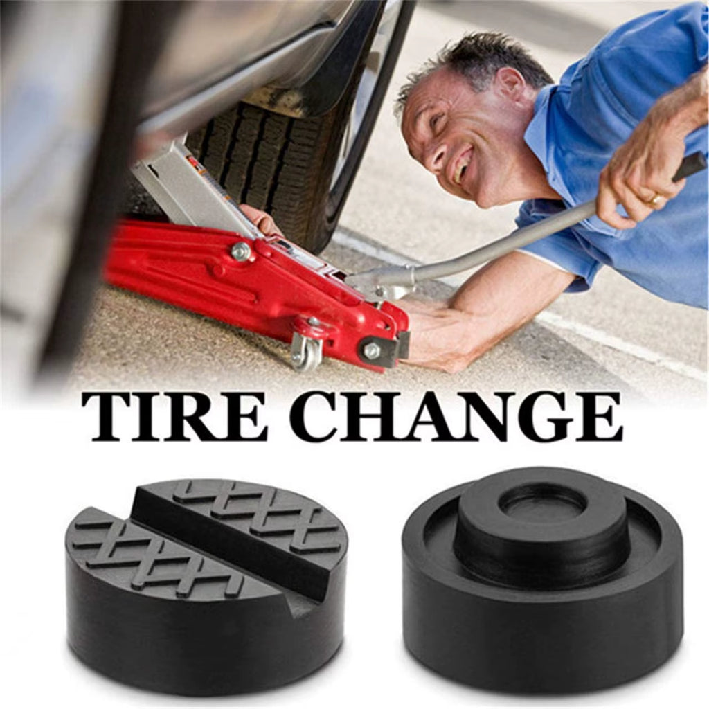 Floor Slotted Car Jack Rubber Pad Frame Protector Adapter Jacking Tool Pinch Weld Side Lifting Disk for Lexus Subaru Fiat Volvo
