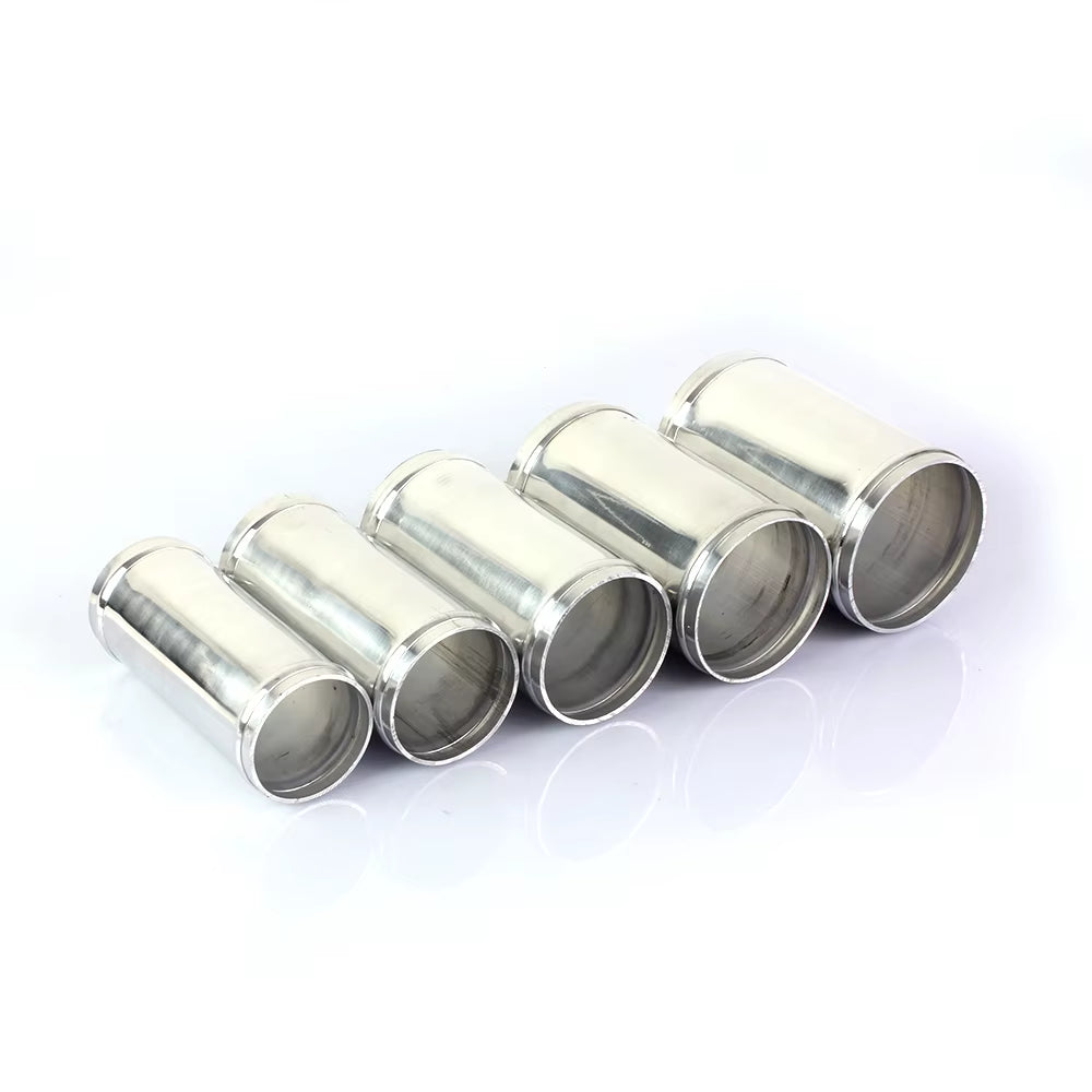 Air Intake Aluminum Tube 51/57/63/70/76Mm for Connecting Cold Air Intake Hose DIY Tube for Engine Air Flow Tuning