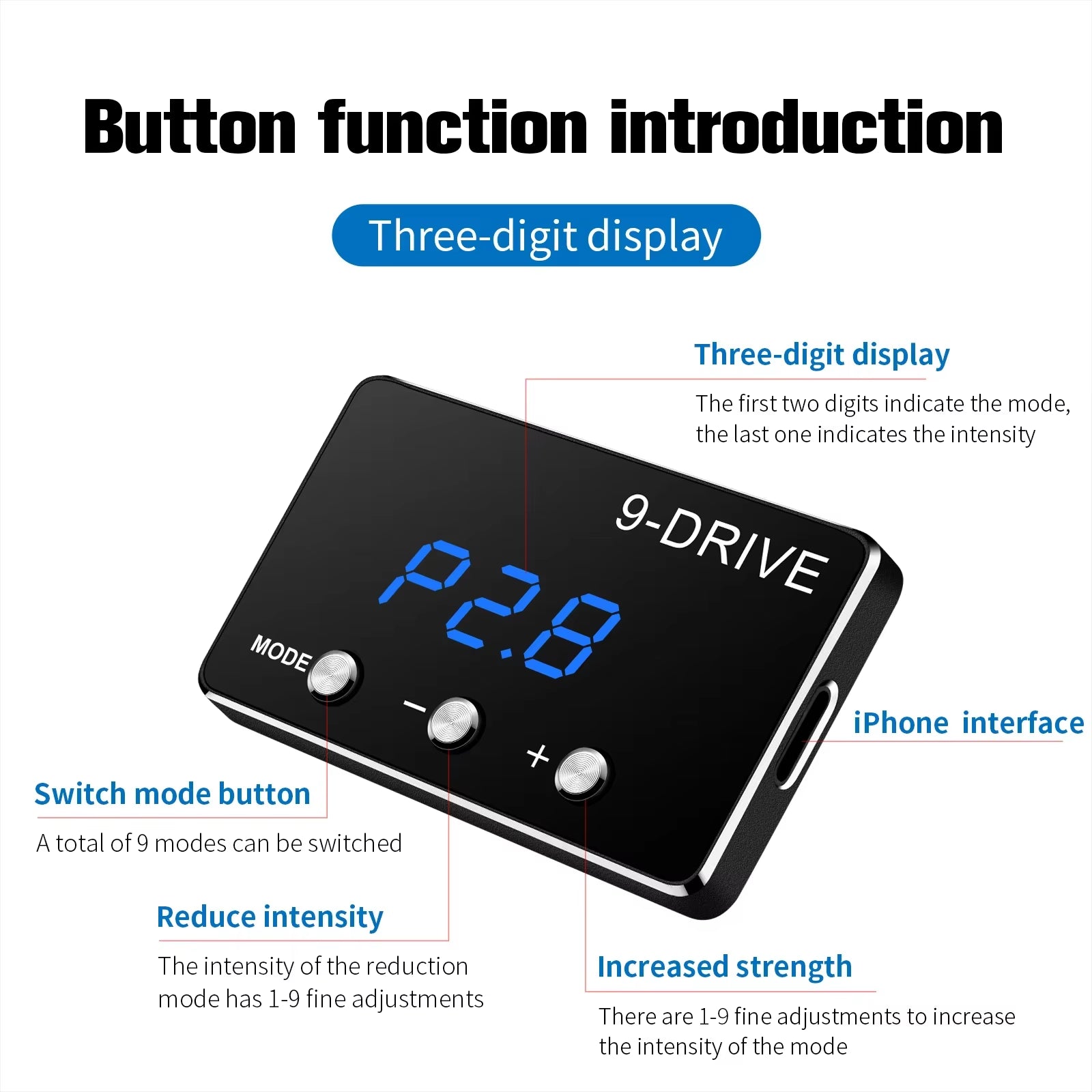 Racing Accelerator Car Booster Throttle Response Controller Shift Power Delay Pedal for Dodge RAM 1500 2019 2020 for NISSAN