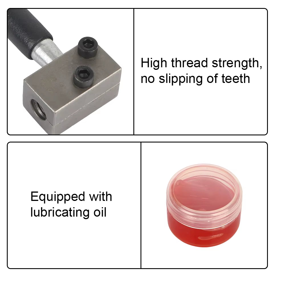 4Pcs Car Brake Copper Pipe Flaring Kit Brake Line Reamer 3/16 Inch SAE Riveter Motorcycle Automotive Accessories Truck