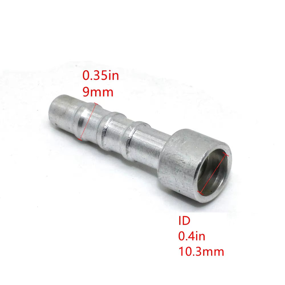 Air-Conditioning Pipe Aluminum Welding Connector,3/8 1/2 5/8 Aluminum Welded Joint,Air Conditioning Pipe Expansion Connector