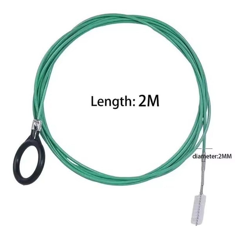 2/3M Car Sewer Unclogger Cleaning Brush Car Sunroof Long Hose Drain Hole Drain Unclogger Car Pipe Tool Cleaner Auto Accessories