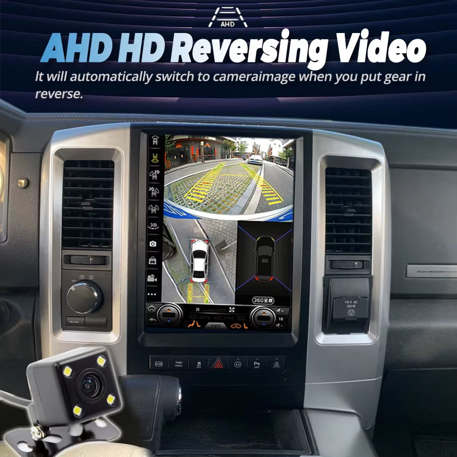 128GB Android 13 CAR Multimedia Player for Dodge RAM 1500 2500 2008 2009 2010 2011- 2019 Car Radio Receiver Stereo Head Unit GPS